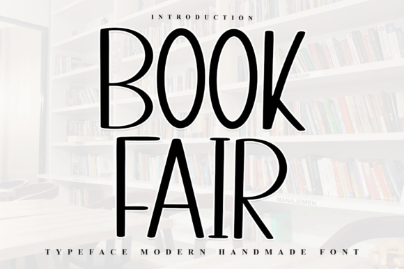 Book Fair: A Fresh Sans Serif for Creative Projects