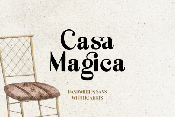 Casa Magica: A Cozy, Stylish Font