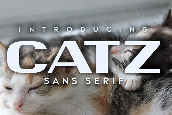 Catz: A Stylish Sans Serif Font