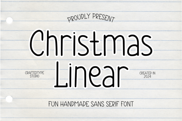 Christmas Linear: A Festive Font for Business