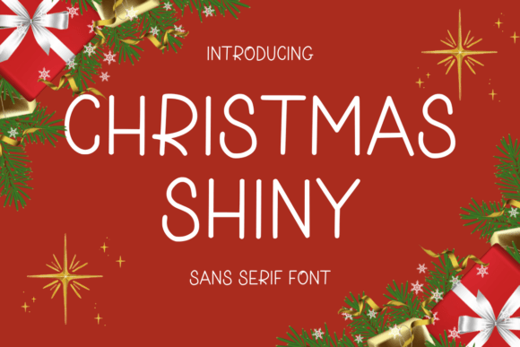 Christmas Shiny Font Review
