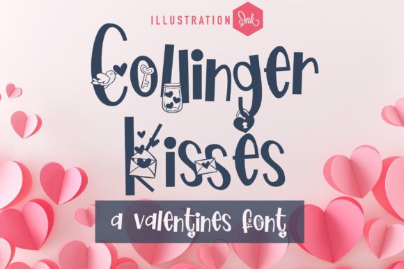 Collinger Kisses Font for Business