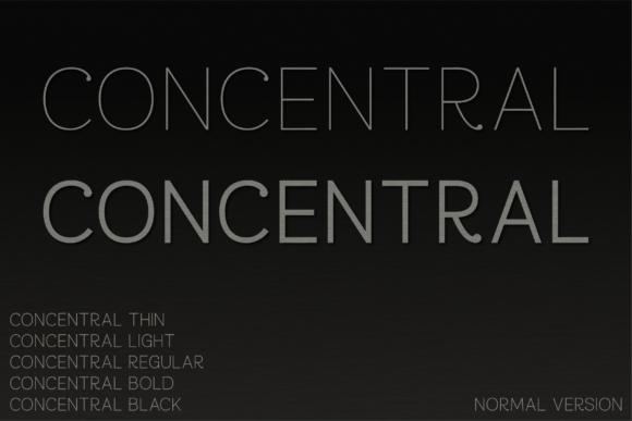 Concentral: A Modern Sans Serif for Real Projects