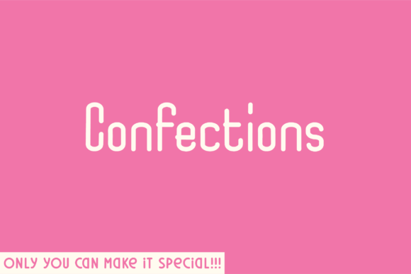 Confections Font: Modern Typography for Editorial Design