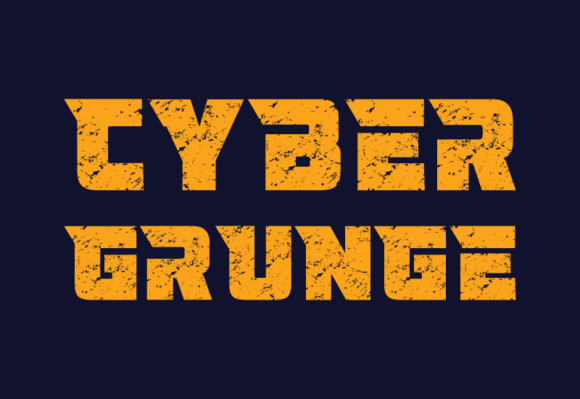 Cyber Grunge: A Font for Modern Business