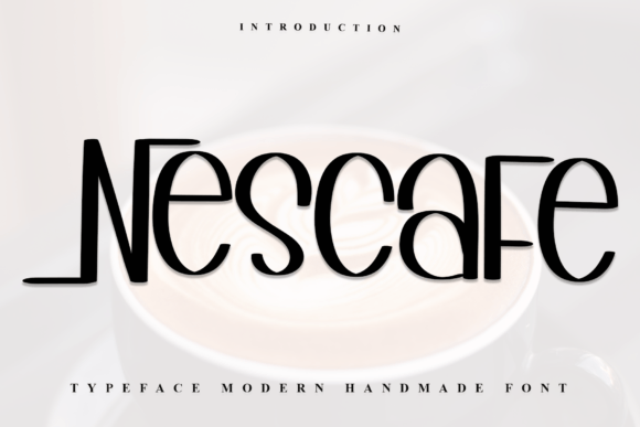 Nescafe Font: Fresh & Elegant