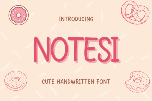 Notesi: A Fun Sans Serif Font
