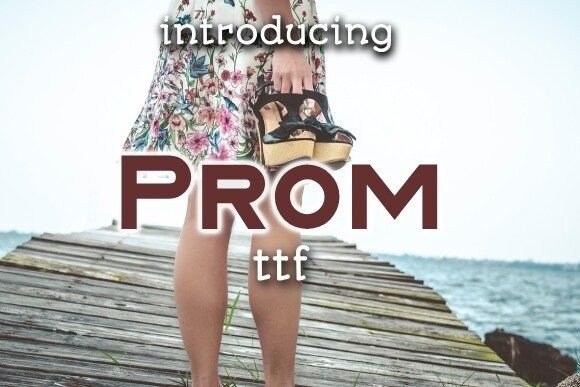 Prom: A Bold Sans Serif for Creative Projects