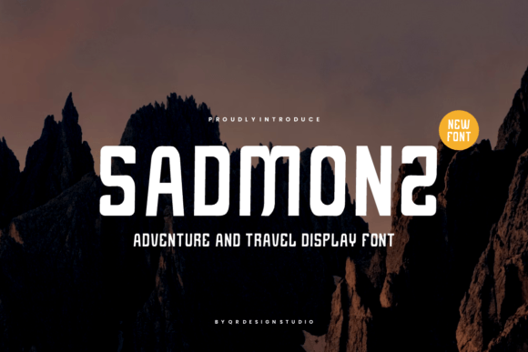 Sadmonz: A Modern Sans Serif Font