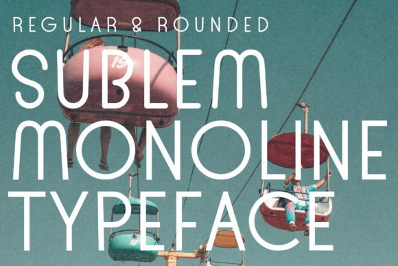 Sublem: A Clean Sans Serif Font for Crafters