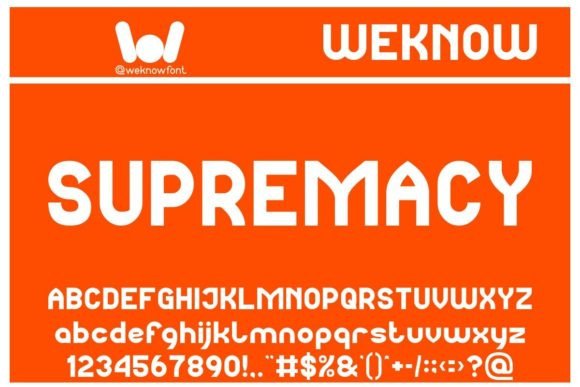 Supremacy Font: Modern Typography for Web Design