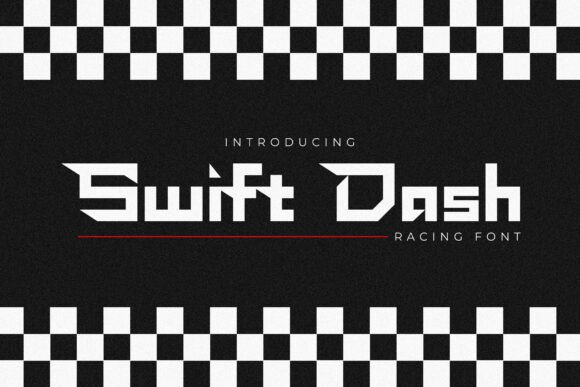 Swift Dash Font for Editorial Design